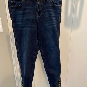 New York & Company Classic Blue Skinny Jeans